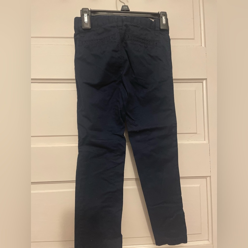 Old Navy Boys skinny fit Navy Khakis 5T